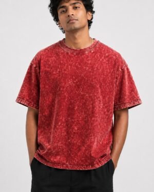 Oversized Acid Wash T-Shirt